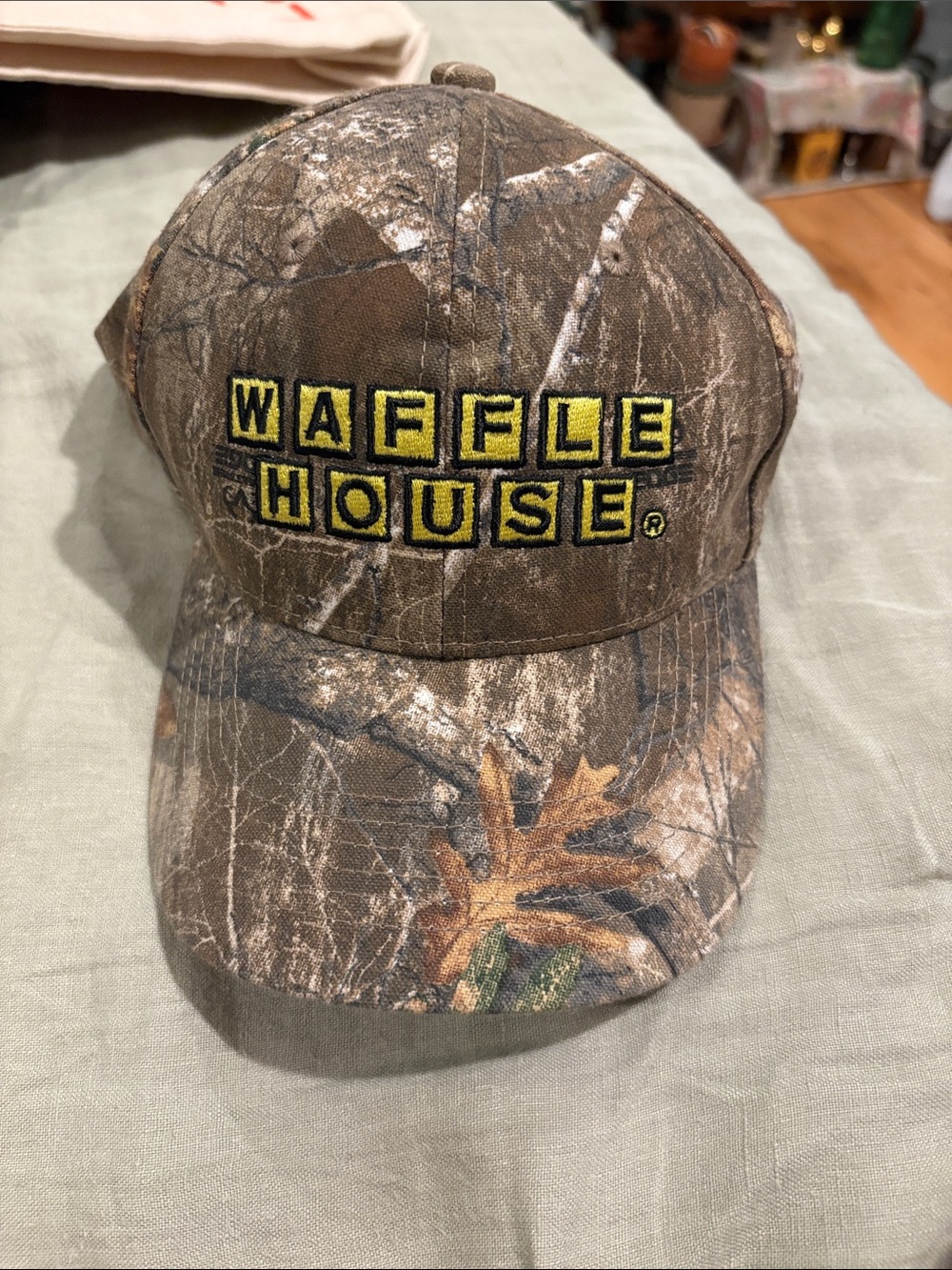 Camouflage Baseball Cap - camo Waffle House